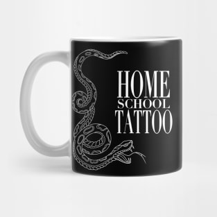 HomeSchoolTattoo Snake (WHITE) Mug